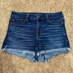 American Eagle Outfitters Dark Blue Jean Shorts